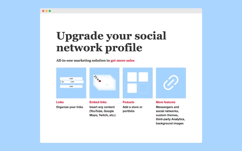 Lnky.in screenshot 1