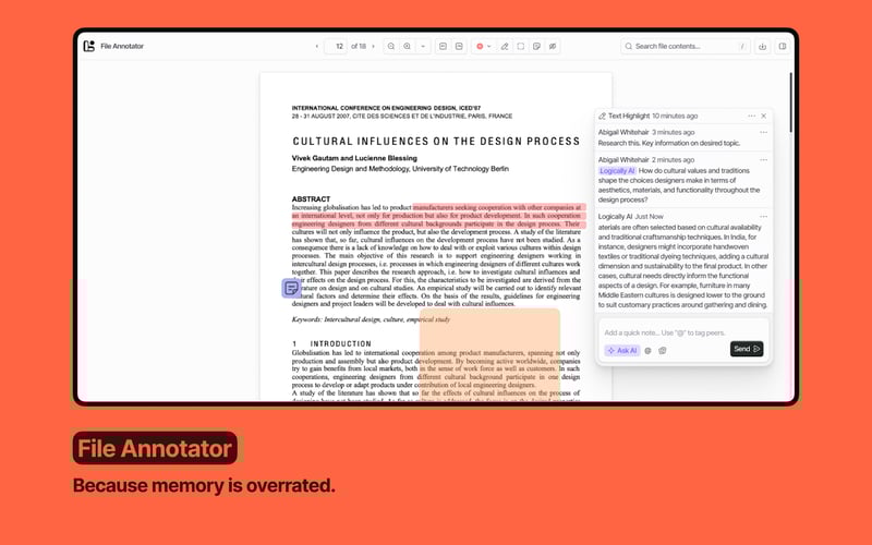 Logically screenshot 3