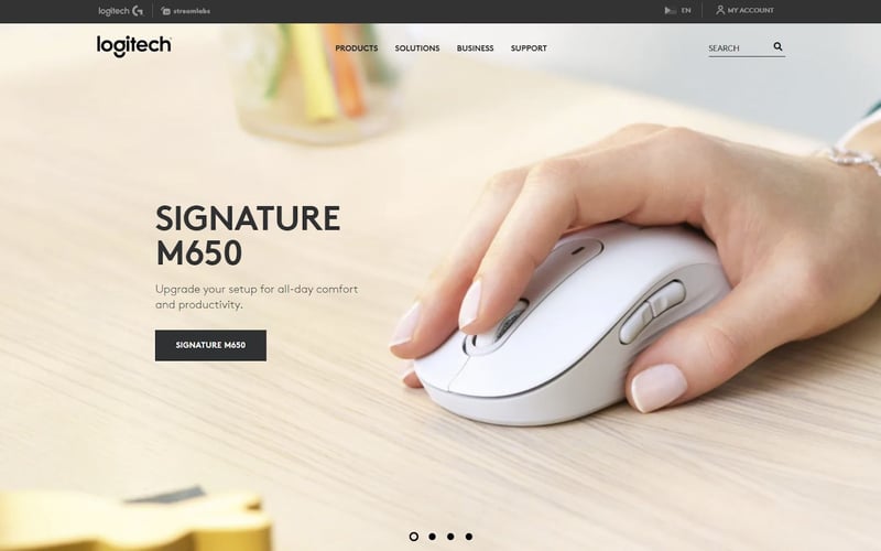 Logitech screenshot 1
