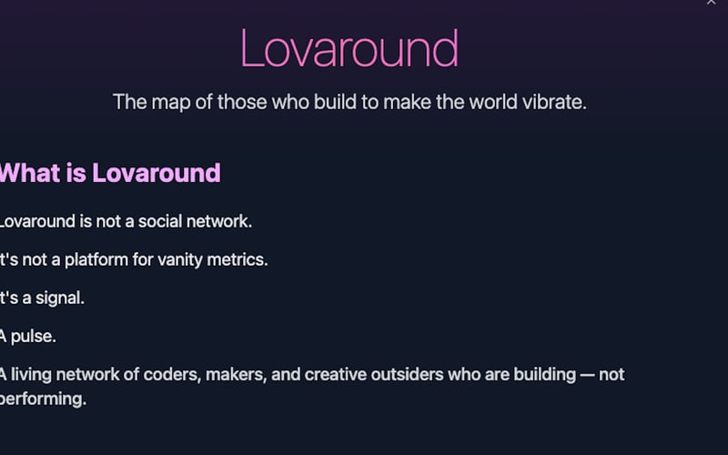 Lovaround screenshot 2