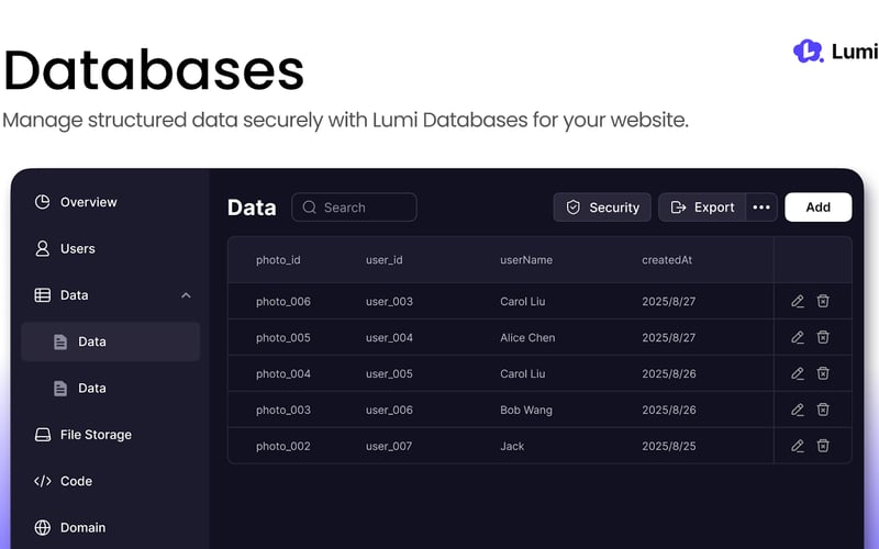 Lumi.new screenshot 3
