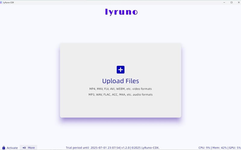 LyRuno screenshot 2
