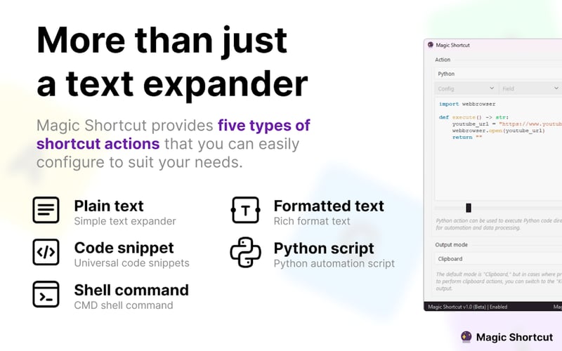 Magic Shortcut screenshot 2
