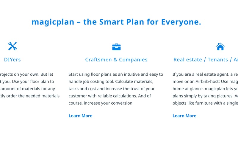 Magicplan screenshot 1
