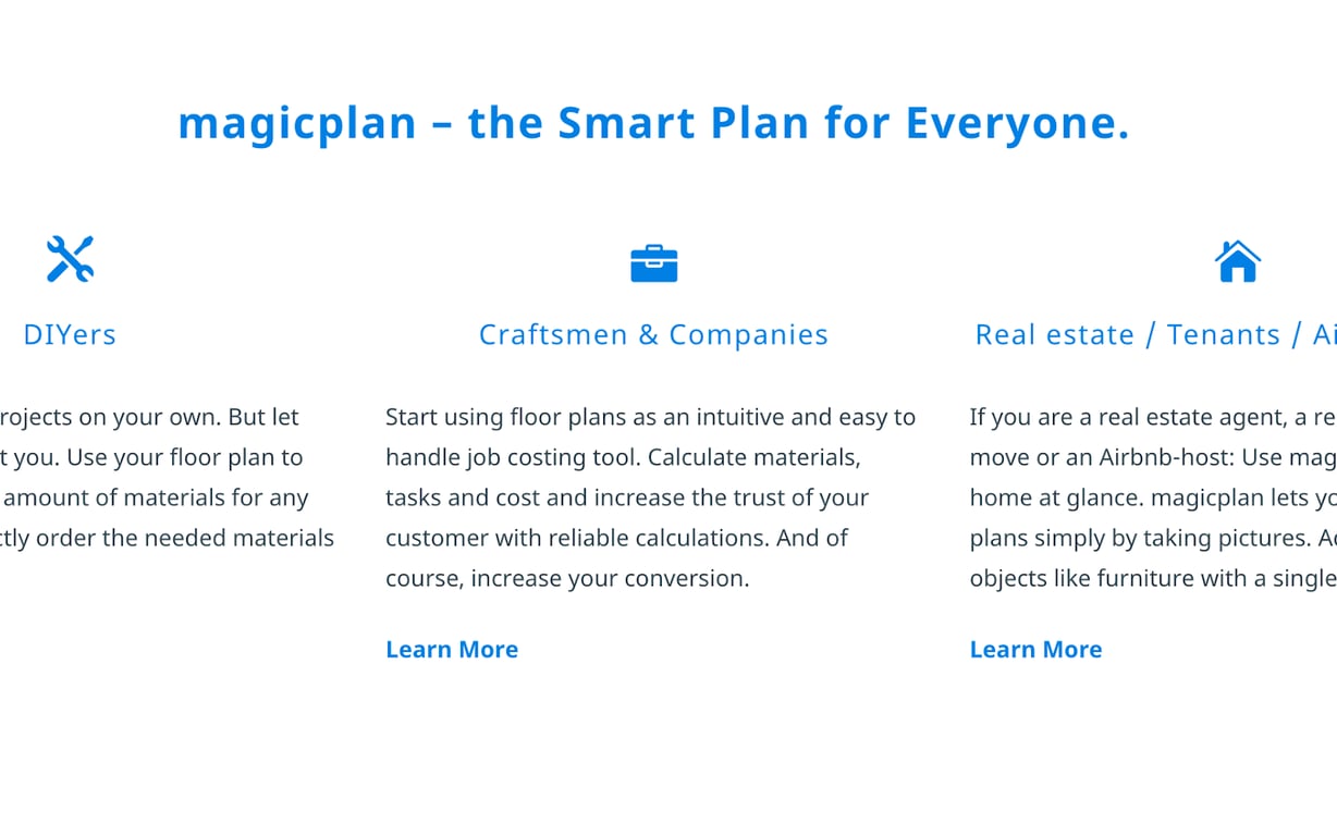 Magicplan preview