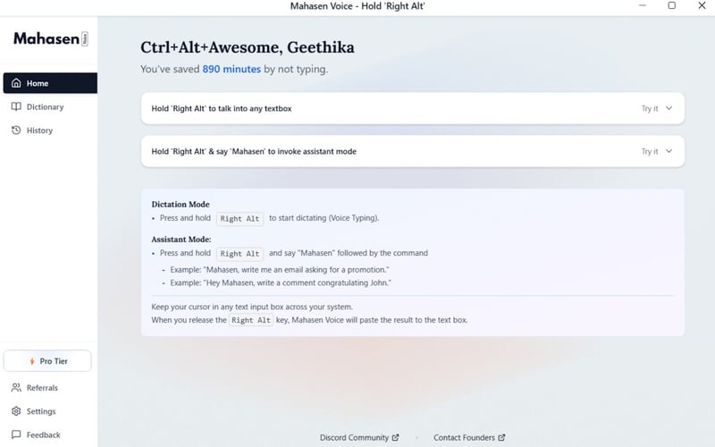 Mahasen Voice screenshot 2