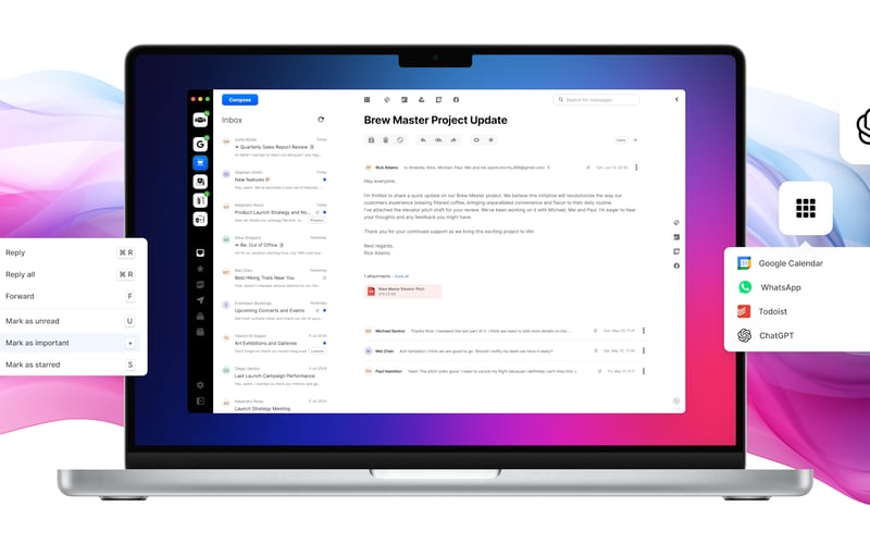 Mailbird screenshot 2
