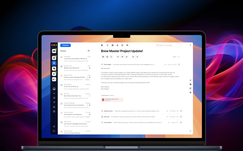 Mailbird screenshot 3