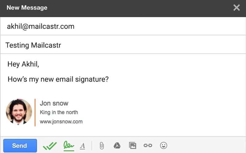 Mailcastr1 screenshot 2