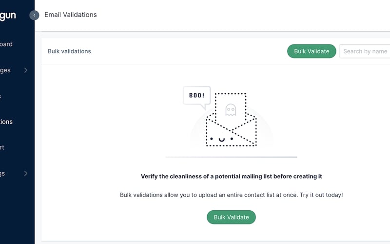 Mailgun screenshot 1
