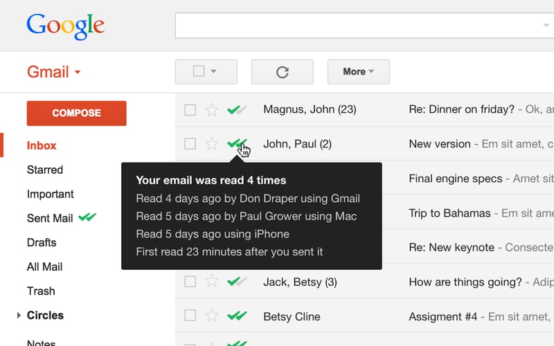 Mailtrack.io screenshot 1