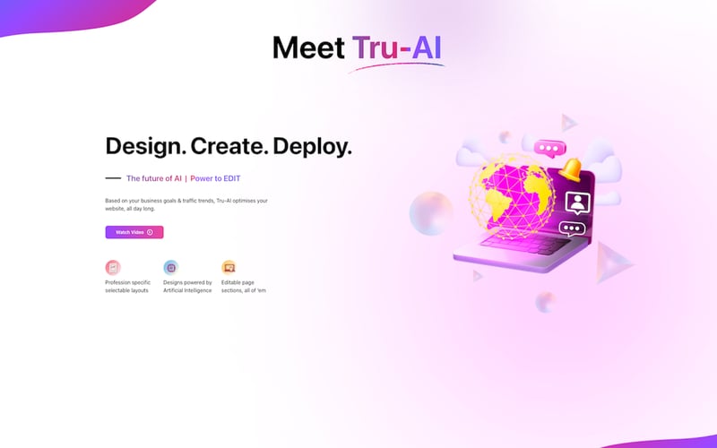 MakeMyWeb screenshot 2