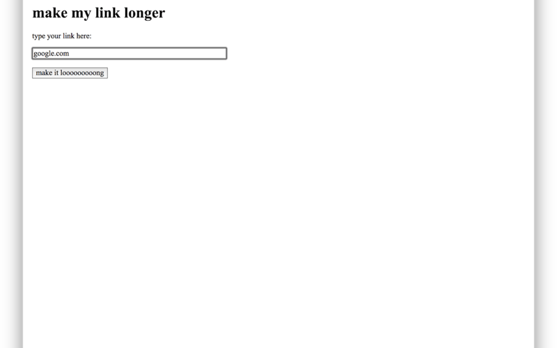 Make My Link Longer screenshot 3