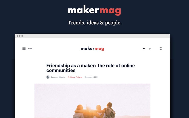 Maker Mag screenshot 1
