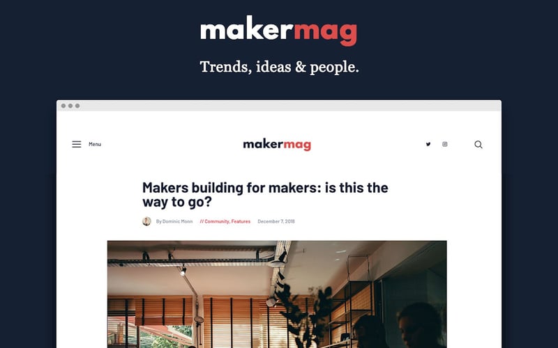Maker Mag screenshot 3
