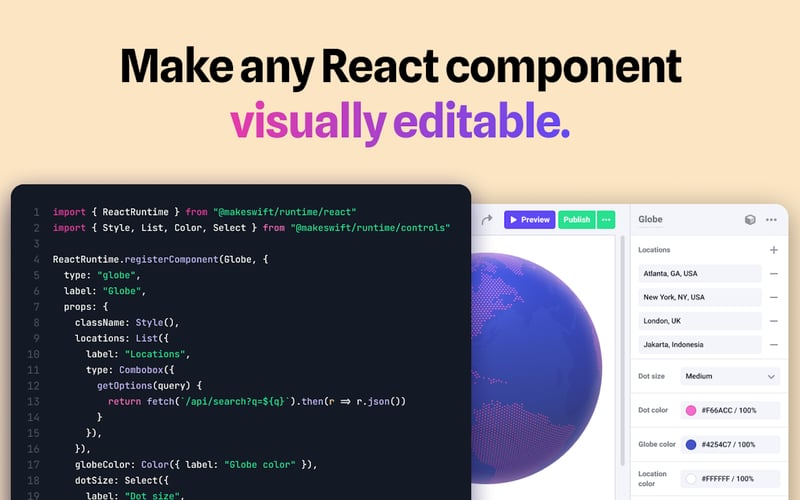 Makeswift screenshot 3