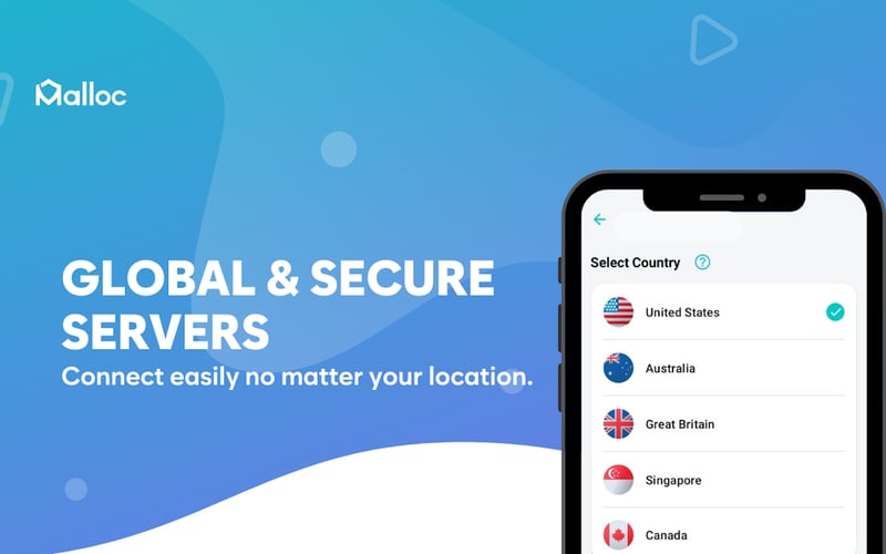 Malloc VPN: Privacy & Security screenshot 3