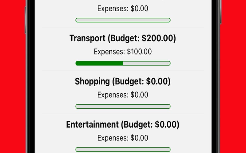 Manage your Budget screenshot 1