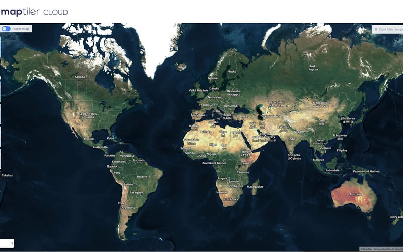 MapTiler screenshot 2