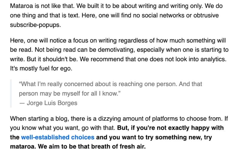 Mataroa screenshot 3