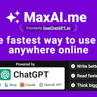 MaxAI.me: Use AI Anywhere Online