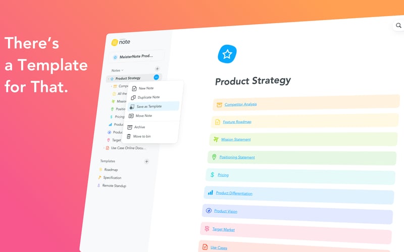 MeisterNote screenshot 3
