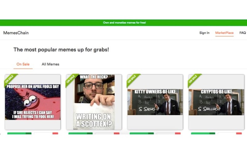 MemesChain screenshot 3