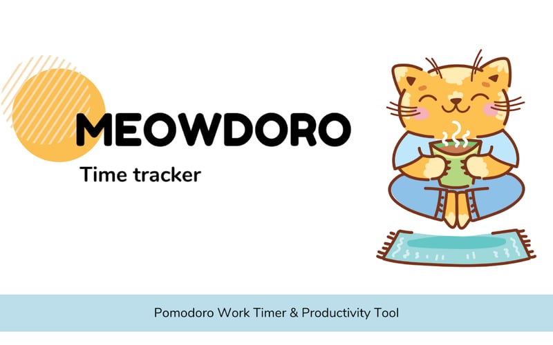 Meowdoro Tracker - Pomodoro Work Timer screenshot 1