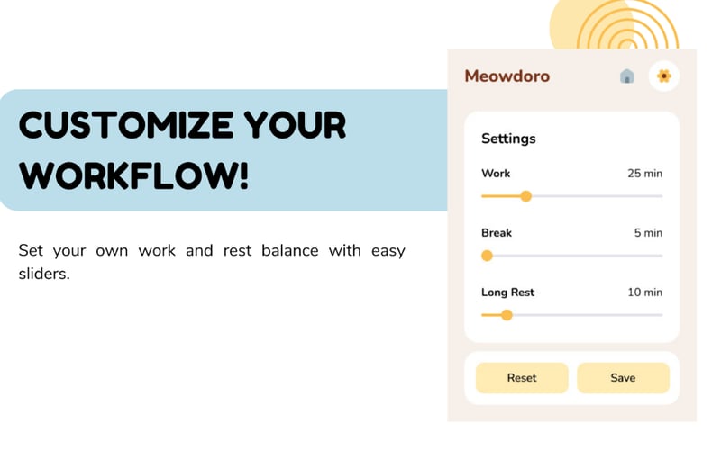 Meowdoro Tracker - Pomodoro Work Timer screenshot 3