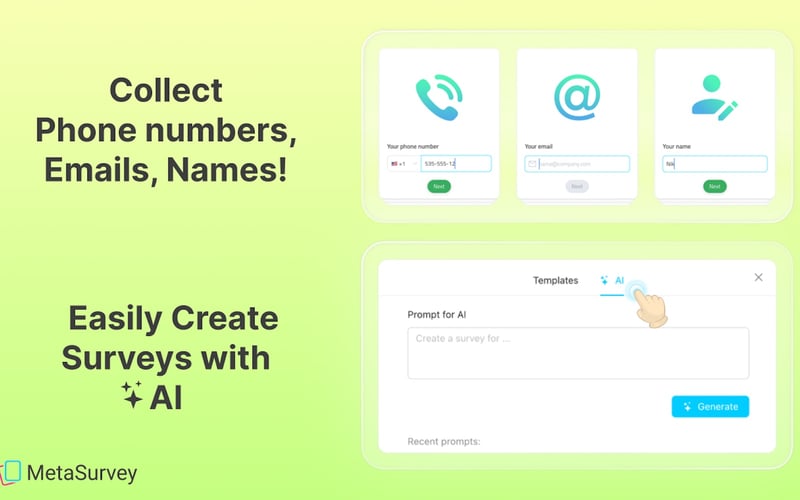 MetaSurvey screenshot 2
