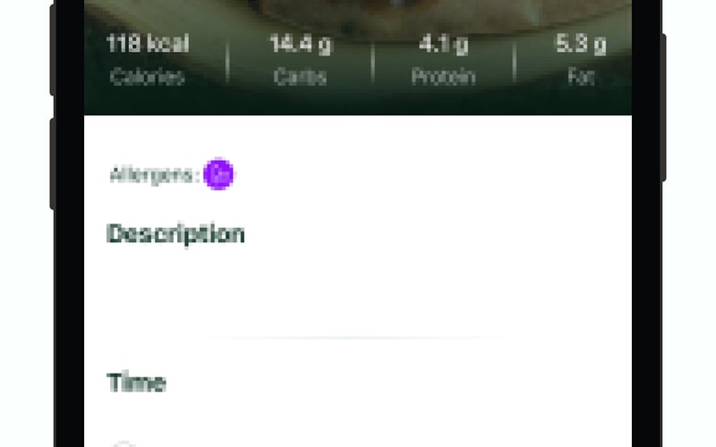 Meta Nutrition screenshot 3