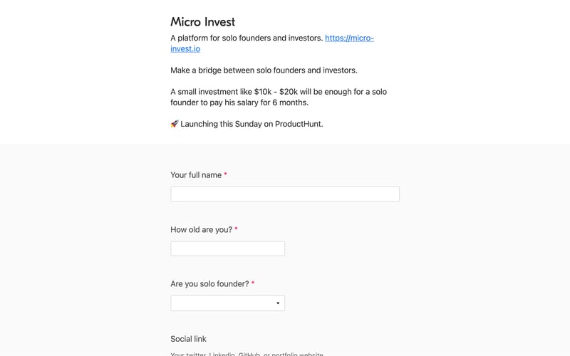 Micro Invest screenshot 3
