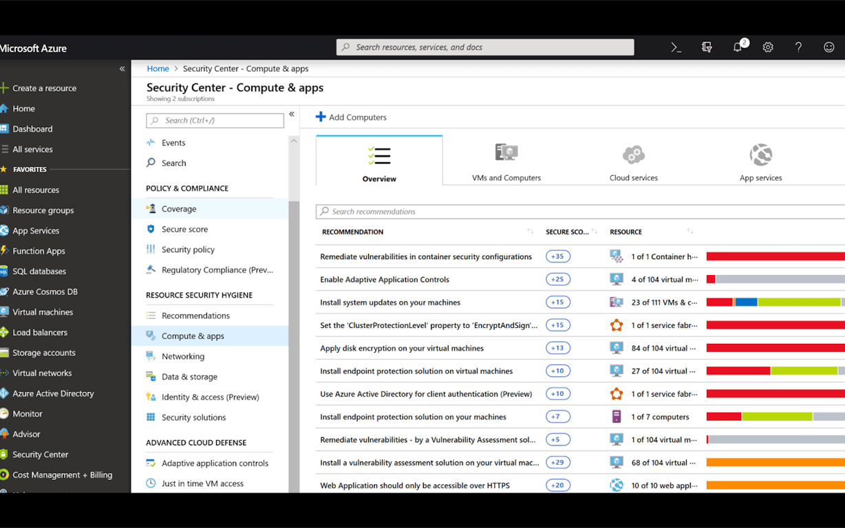 Microsoft Azure preview