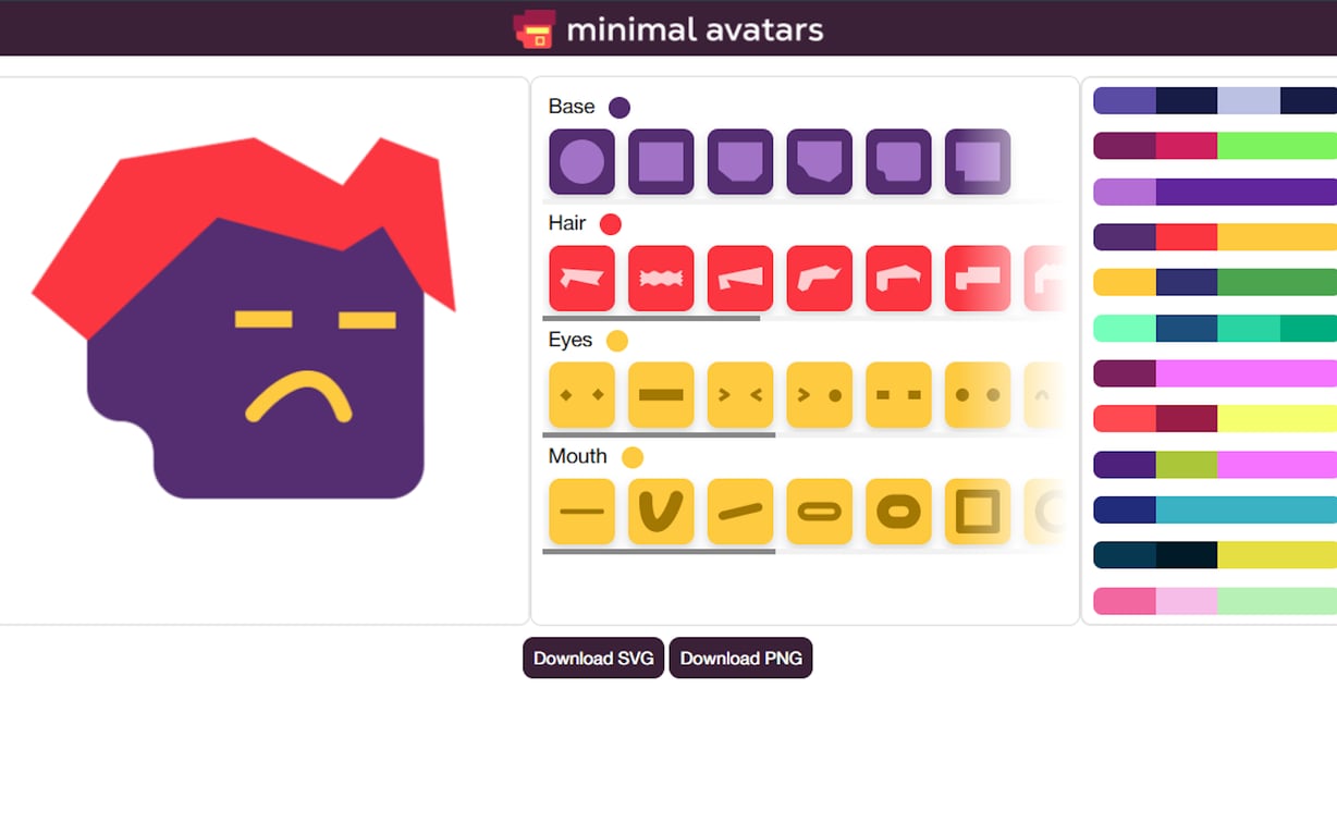 Minimal Avatars preview