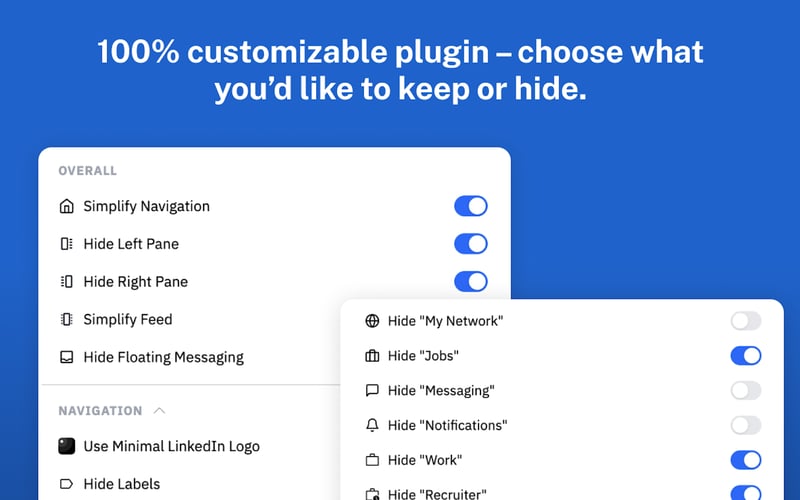 Minimal Theme for LinkedIn screenshot 3