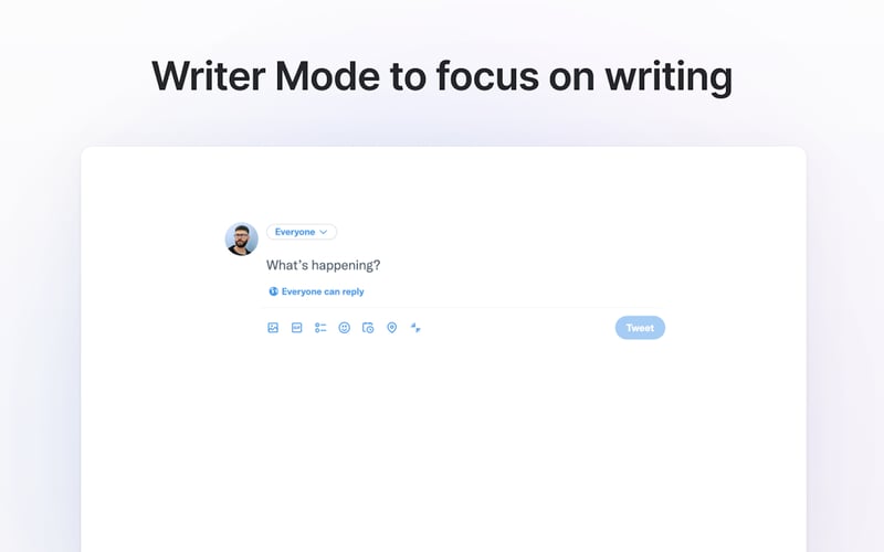 Minimal Twitter screenshot 3