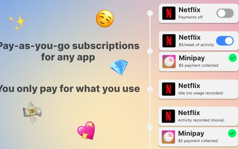 Minipay screenshot 1