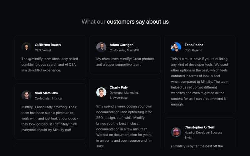 Mintlify screenshot 3