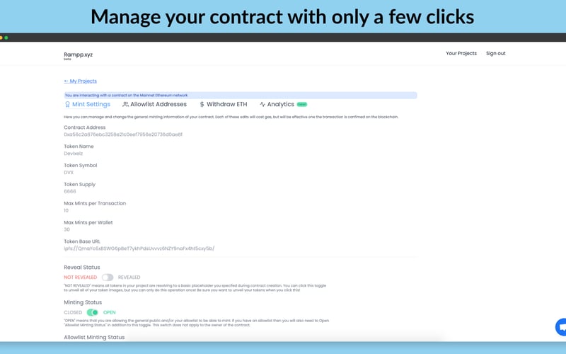 Mintplex screenshot 3