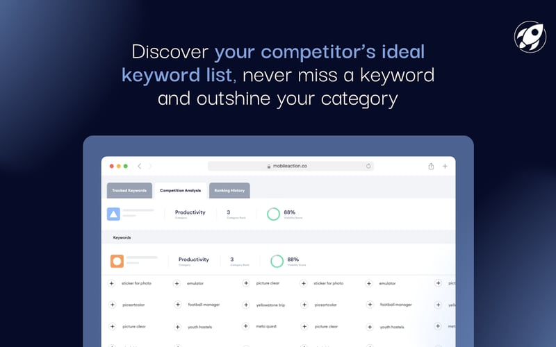 MobileAction screenshot 1