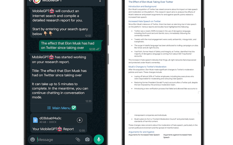 MobileGPT screenshot 2