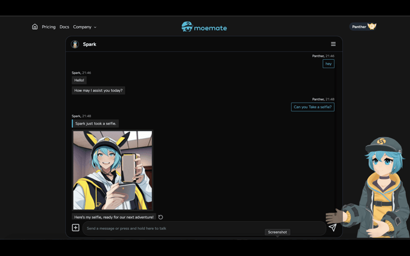 Moemate screenshot 1