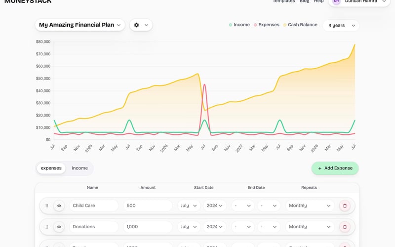 Moneystack screenshot 1