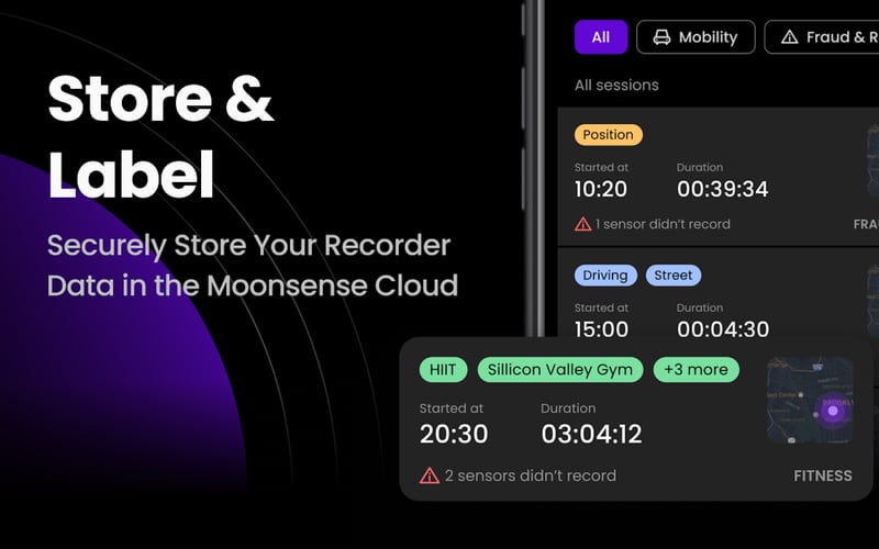 Moonsense Recorder screenshot 3