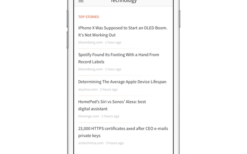 Morning Reader screenshot 1