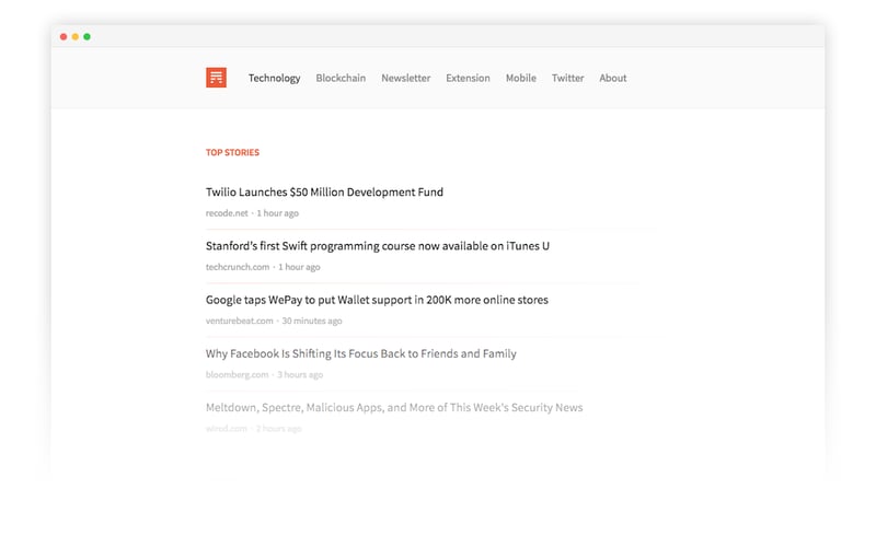 Morning Reader screenshot 2