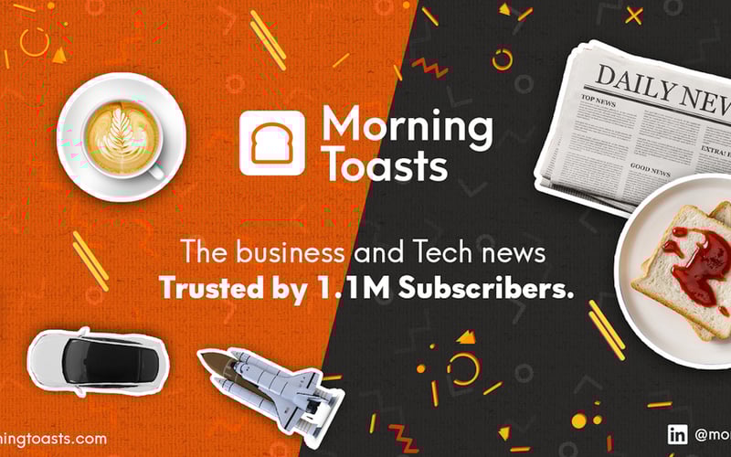 Morning Toasts - Business & Tech AI News screenshot 1