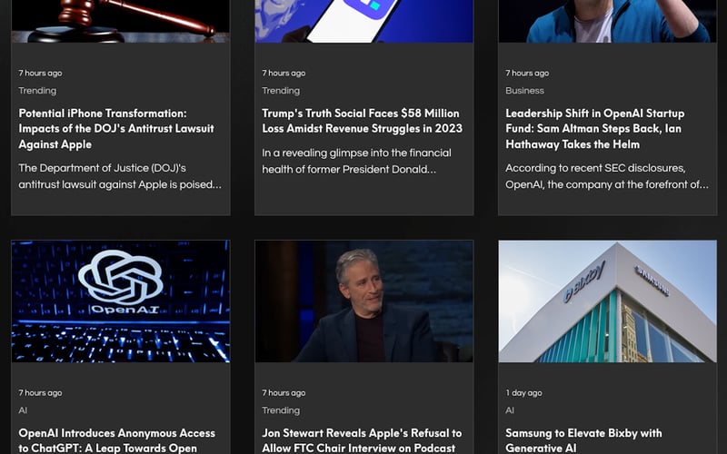 Morning Toasts - Business & Tech AI News screenshot 3