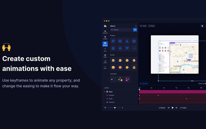 Motionity screenshot 2