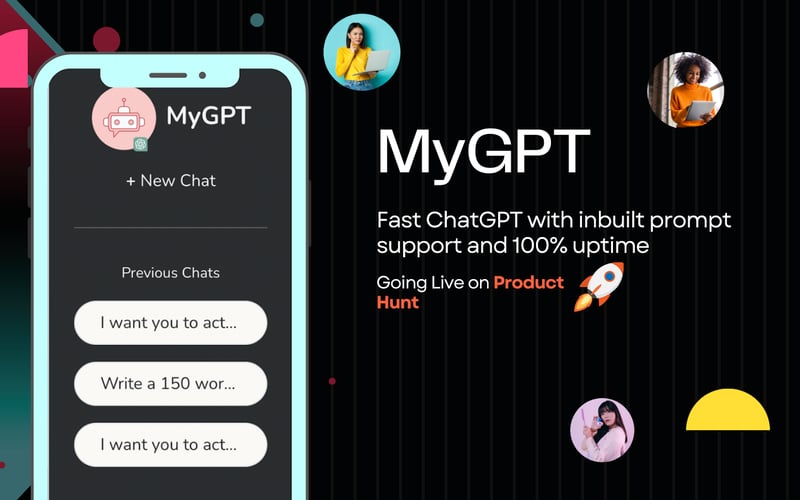 MyGPT - ChatGPT with better UI screenshot 1